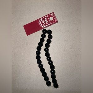 Bead Gallery | Black Round Beads | Jewelry Making Craft Supply